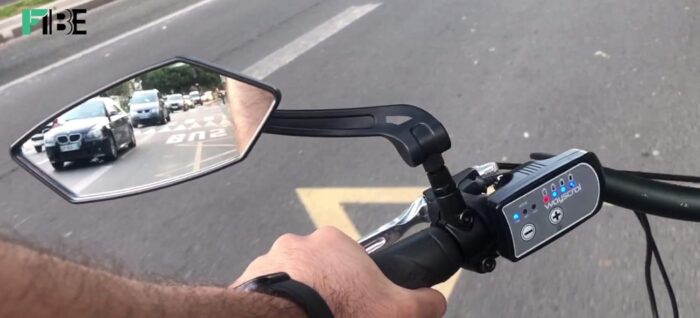 Rétroviseur vélo pour sécurité optimale