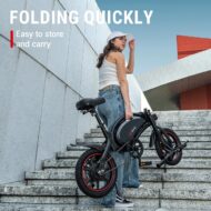 vélo électrique pliant léger femme