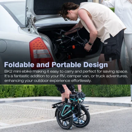 Meilleur HITWAY vélo pliant 16 pouces vélo électrique pliant ultra léger