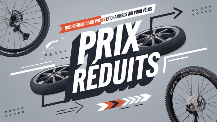 Promo Pneus et Chambres à Air Vélo