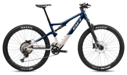 VTT Electrique Tout-Suspendu BH iLynx Race 7.7 Shimano Deore/XT 12V 540 Wh 29'' Bleu Foncé/Beige (Copie)