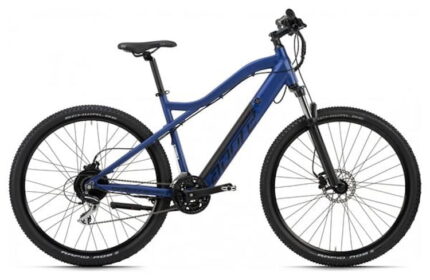 VTT semi rigide électrique 29'' Adore Enforce Bleu 24 vitesses