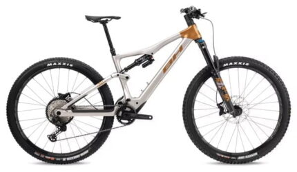 VTT Électrique Tout-Suspendu BH iLynx Trail Carbon 8.7 Shimano Deore/XT 12V 540 Wh 29'' Beige/Orange