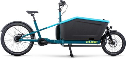 Vélo Electrique Cargo/Longtail -Cube Cargo Hybrid Sport Dual 1000
