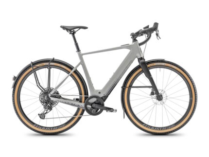 Vélo route électrique Moustache dimanche 29.4 eq gris silex brillant