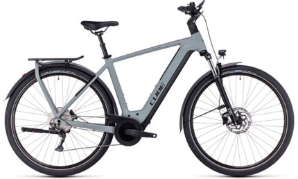 Vélo ville électrique Cube kathmandu hybrid one 750 swampgrey´n´black