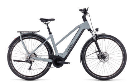 Vélo ville électrique Cube kathmandu hybrid one 750 swampgrey´n´black trapèze