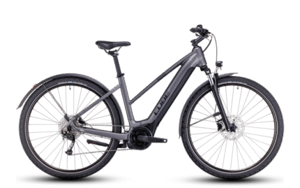 Vélo ville électrique Cube nuride hybrid performance 500 allroad graphite´n´black trapèze