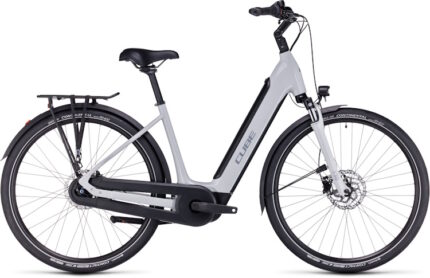 Vélo ville électrique Cube supreme hybrid one 500 easy entry grey´n´grey