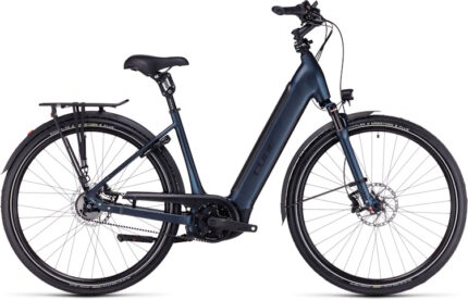 Vélo ville électrique Cube supreme hybrid slt 625 midnight´n´black easy entry