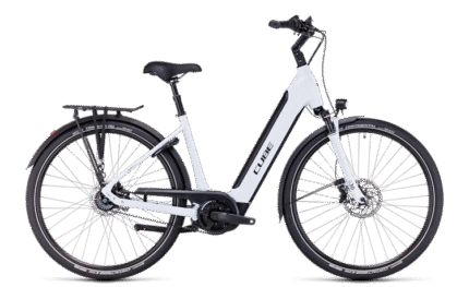Vélo ville électrique Cube supreme rt hybrid exc 500 flashwhite´n´black