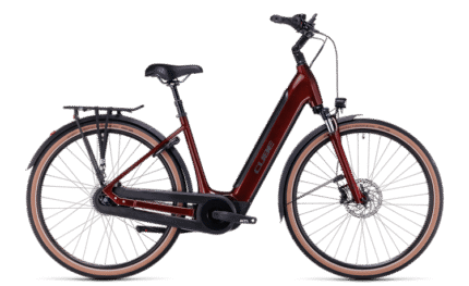 Vélo ville électrique Cube supreme rt hybrid pro 500 red´n´black