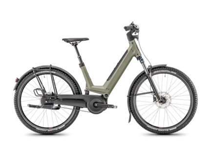 Vélo ville électrique Moustache j all olive enviolo auto light - 625wh
