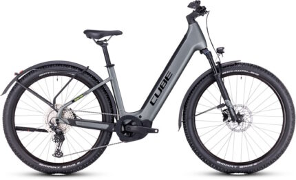 Vtt électrique Cube reaction hybrid pro 500 allroad flashgrey´n´green easy entry