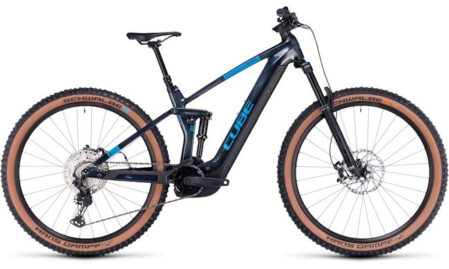 Vtt-electrique-Cube-stereo-hybrid-140-hpc-slx-750 VTT électrique autonomie Batterie 100 km